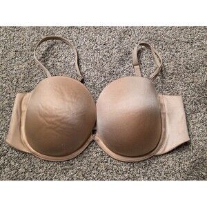 Victoria's Secret 38C Very Sexy Adjustable Gel Pads Beige Multi Way Strapless